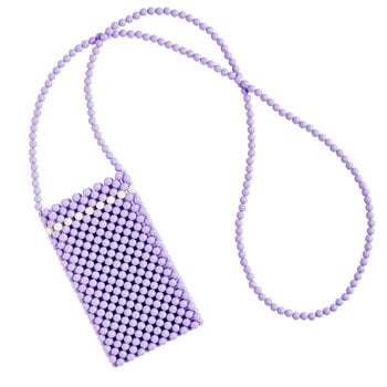 Accessori, Borsetta porta cellulare Perla, Lila, Viola