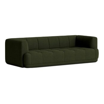 HAY Quilton 3-istuttava sohva, vihreä Vidar 972