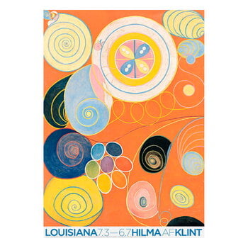 Posters, Hilma af Klint - The Ten Greatest Youth Ages 1907, A1 poster, Multicolour