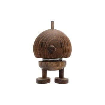 Figurines, Bumble, S, black stained oak, Brown