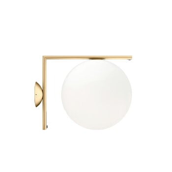 Pendant lamps, IC C/W2 wall/ceiling lamp, brass, Gold