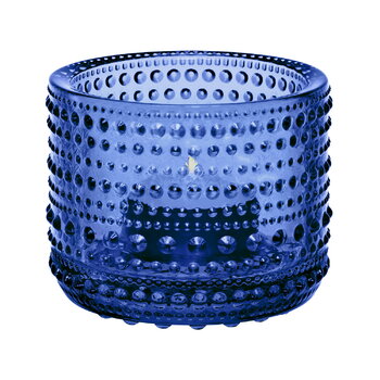 Iittala Kastehelmi kynttilälyhty 64 mm, ultramariininsininen