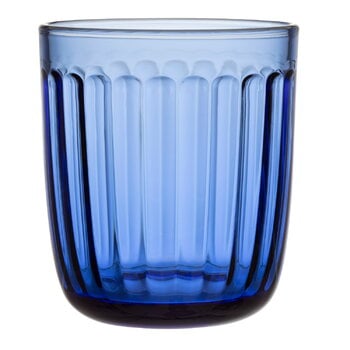 Trinkgläser und Wassergläser, Raami Trinkglas 260 ml, 2 Stück, Ultramarinblau, Blau