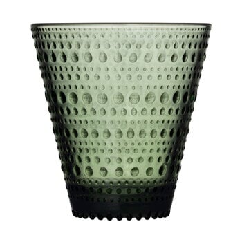 Iittala Kastehelmi glas, 30 cl, 2-pack, pine green