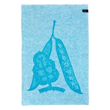 Iittala Taika Sato tea towel, turquoise