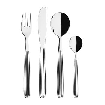 Cutlery, Scandia cutlery set, 16 pcs, Silver