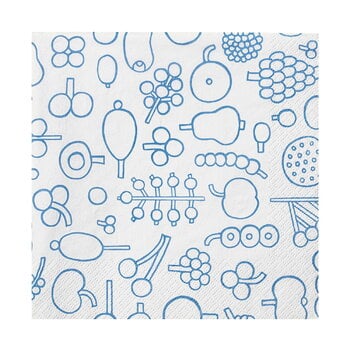 Iittala OTC Frutta paper napkin, 33 cm, light blue
