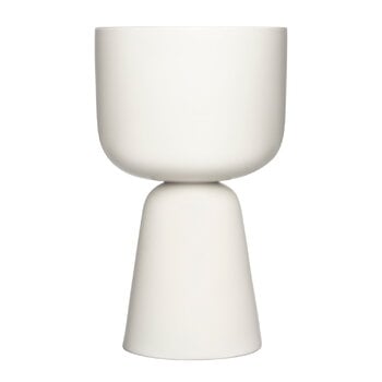 Iittala Pot de fleurs Nappula, 400 x 245 mm, blanc