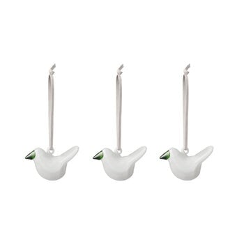 Iittala Miniglasfågel, 3-pack, vit