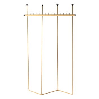 Coat stands, Two-Step coat rack, ochre, Yellow