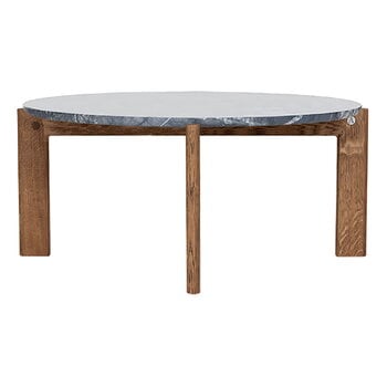 希少 ASPLUND Ston Table Metal Side Table with Stone Accent