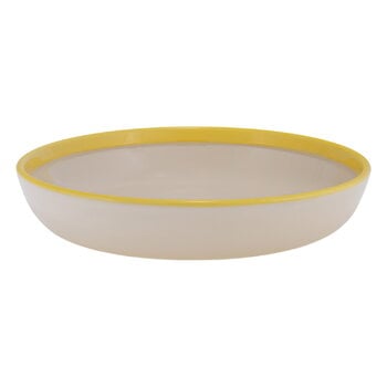 Iittala Play skål/tallrik, 22 cm, beige - gul