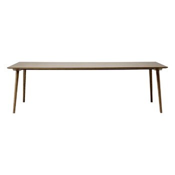 &Tradition Table In Between SK6, 100 x 250 cm, chêne fumé