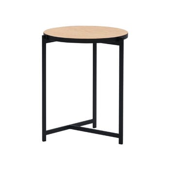 Interface Pilleri coffee table, 40 cm, black - oak