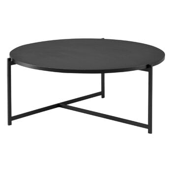 Interface Pilleri coffee table, 80 cm, black - black oak