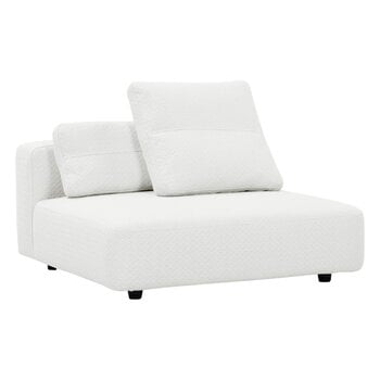 Interface Toast sofa module, 135 x 110 cm, Arc 80 white