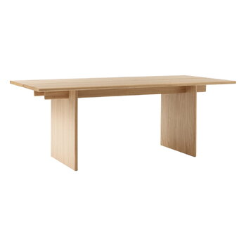 Tavoli da pranzo, Tavolo da pranzo Ita OS1, 200 x 95 cm, rovere, Naturale
