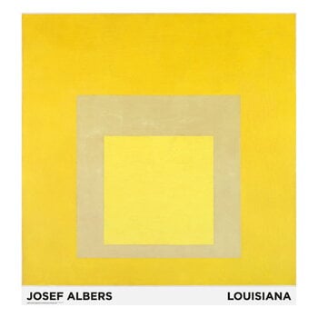 Posters, Josef Albers - Homage to the square 1961, 79 x 84,1 cm poster, Yellow