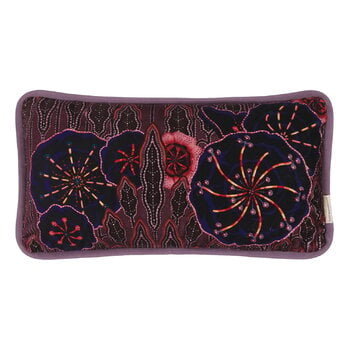 Cushion covers, Poppy cushion cover, 30 x 55 cm, velvet, Multicolour