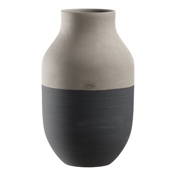 Kähler Vase Omaggio Circulare, 31 cm, gris - anthracite