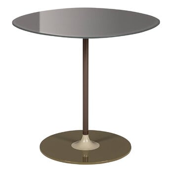 Kartell Thierry side table, 45 x 45 cm, grey