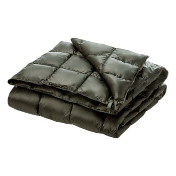 Joutsen Kulkuri down blanket, 130 x 190 cm, olive