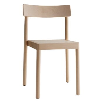 Bar stools & chairs, Kumu chair, lacquered birch, Natural