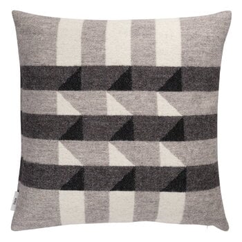 Decorative cushions, Kvam cushion, 50 x 50 cm, greyscale, Gray