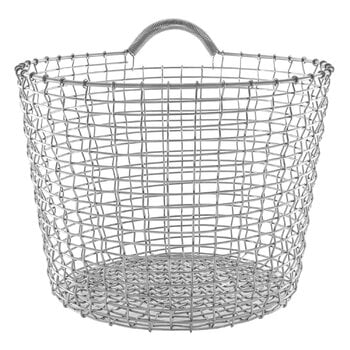 Metal baskets, Bin 24 wire basket, acid proof stainless steel, Silver