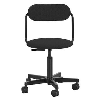 Chaises de bureau, Chaise de bureau Moderno, noir - Gabriel Cura 60111 noir, Noir