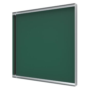 Noticeboards & whiteboards, Mathematics chalkboard, 90 x 90 cm, green, Green