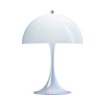 Louis Poulsen Lampe de table Panthella 250, acrylique bleu pâle