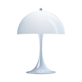 Holiday gifts, Panthella 250 table lamp, pale blue acryl, Light blue