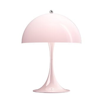 Louis Poulsen Lampe de table Panthella 250, acrylique rose pâle
