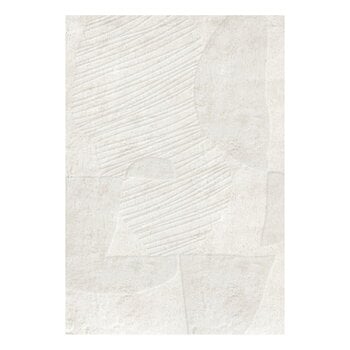 LAYERED Artisan Guild rug, bone white
