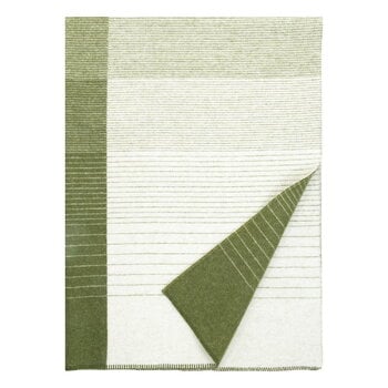 Blankets, Kaamos blanket, 150 x 200 cm, white - olive, White