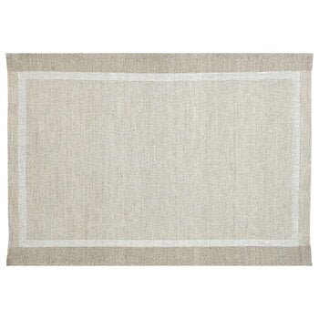 Placemats & runners, Laina placemat, linen - white, White