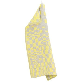 Lapuan Kankurit Koodi hand towel, yellow - linen, product image