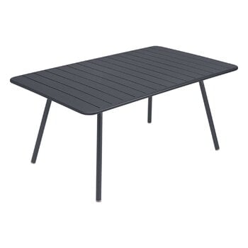 Fermob Table Luxembourg, 165 x 100 cm, anthracite