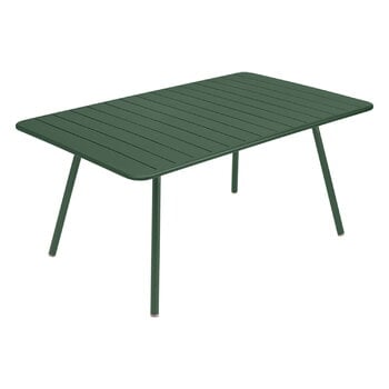 Fermob Luxembourg table, 165 x 100 cm, cedar green