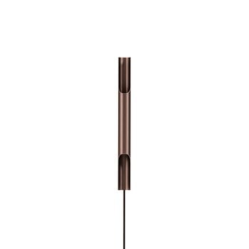 Wall lamps, Pan wall lamp, 38 mm, bronzed aluminium, Brown