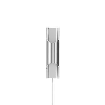 Wall lamps, Pan wall lamp, 95 mm, aluminium, Silver