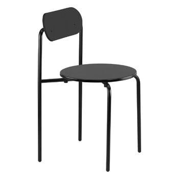 Lepo Product Chaise Moderno, noir - bouleau teinté en noir