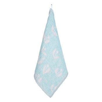 Lapuan Kankurit Kesäkukka napkin, 46 x 46 cm, turquoise - rose