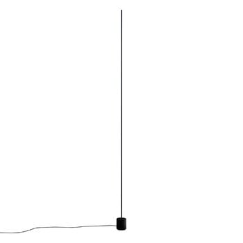 Floor lamps, Stick floor lamp, black, Black