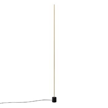 Floor lamps, Stick floor lamp, satin gold, Gold