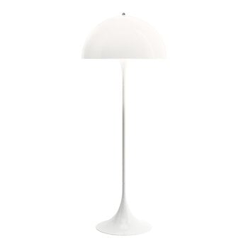 Floor lamps, Panthella floor lamp, V2, opal, White