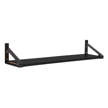 Lundia Classic wall shelf, 120 x 30 cm, black