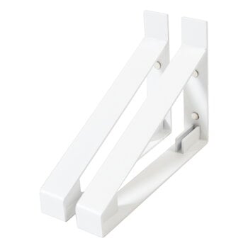 Lundia Classic wall shelf bracket, 30 cm, 2 pcs, white