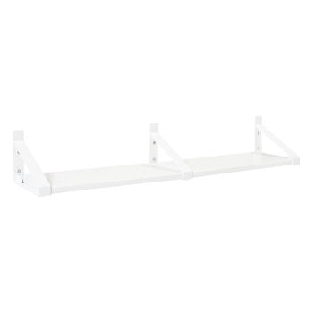 Étagères murales, Étagère murale Classic, lot de 2, blanc, Blanc